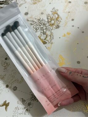 SHADES BY SHAN Pink Gradient Eye Brush Set - 5 Piece